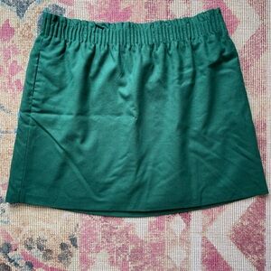 J Crew Green Skirt